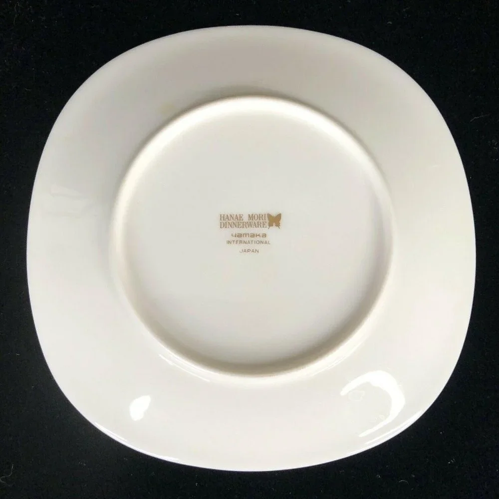 5 Haeae Mori Butterfly Plates Square Dessert‎ Yamak